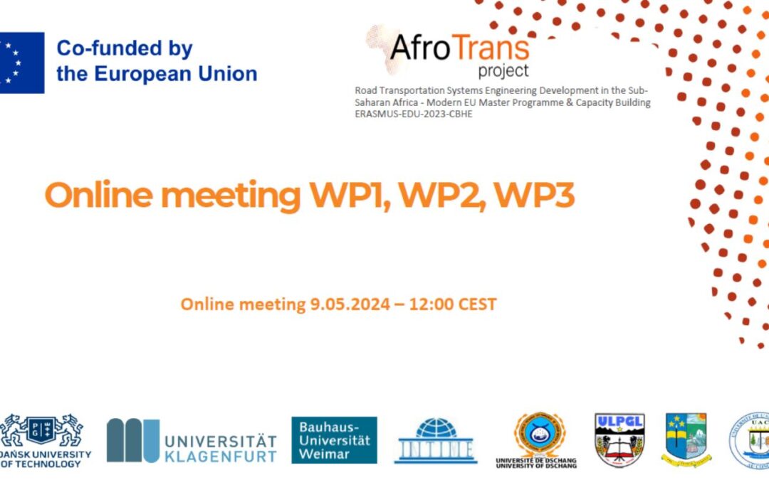 09.05.2024 Online meeting